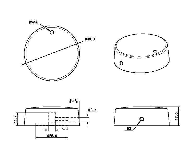 旋鈕|一體化卡塊|旋鈕鋁制|開(kāi)關(guān)|按鍵|PEEK螺絲|PEI螺絲